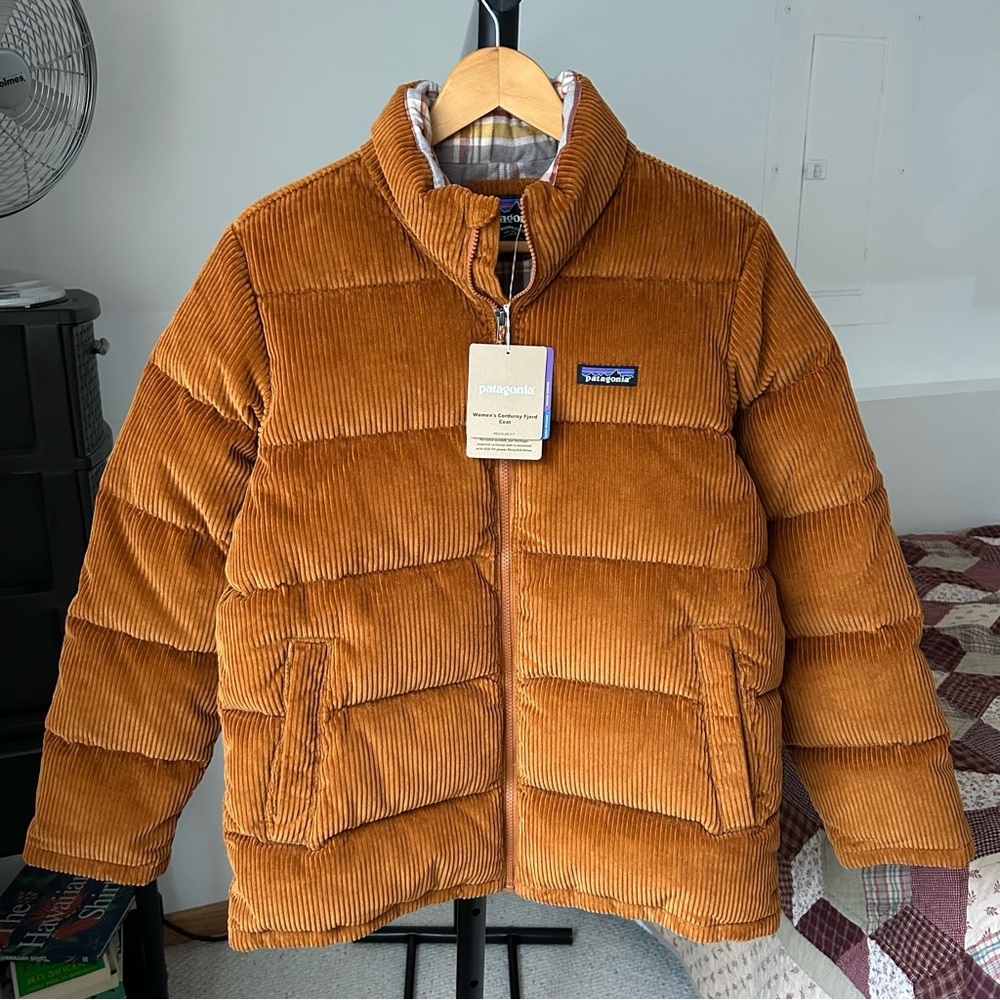 Patagonia Corduroy Fjord Coat NWT Women’s Medium - Picture 2 of 10